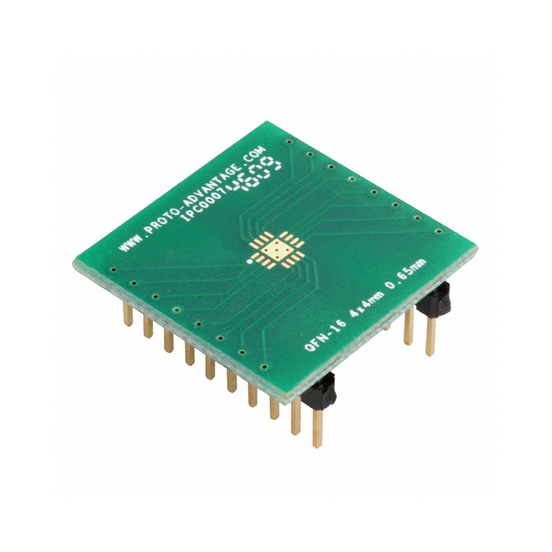 1 pcs : IPC0007 - QFN-16 TO DIP-20 SMT ADAPTER