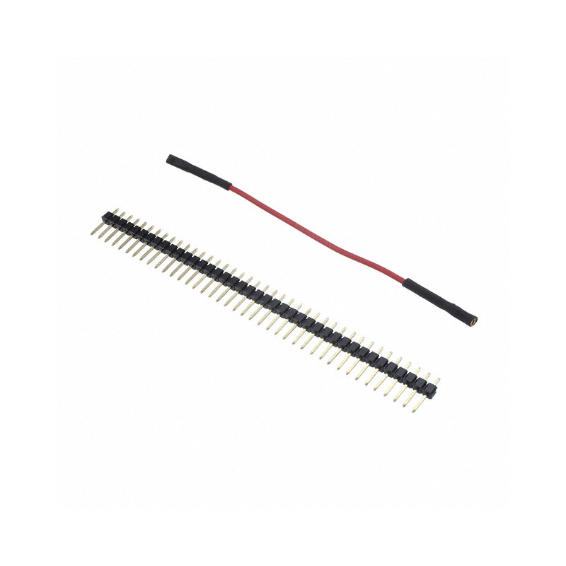 1 pcs : 920-0005-01 - QTY. 10 3' RED FEMALE JUMPERS AN