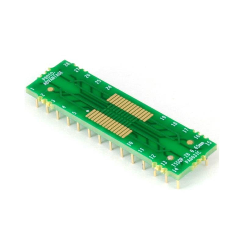 1 pcs : PA0037C - TSSOP-28 TO DIP-28 SMT ADAPTER (