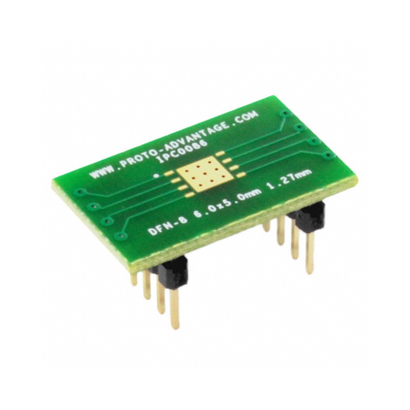 1 pcs : IPC0086 - DFN-8 TO DIP-12 SMT ADAPTER