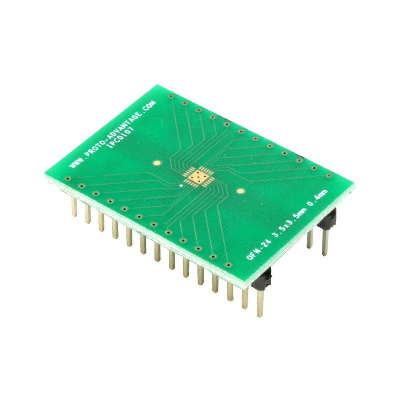 1 pcs : IPC0107 - QFN-24 TO DIP-28 SMT ADAPTER