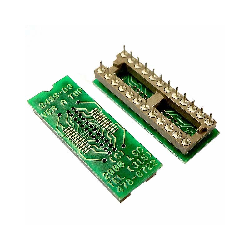 1 pcs : PA-SSD3SM18-24 - SOCKET ADAPTER SSOP TO 24DIP