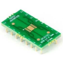 1 pcs : IPC0176C - DFN-12 TO DIP-16 SMT ADAPTER (0.