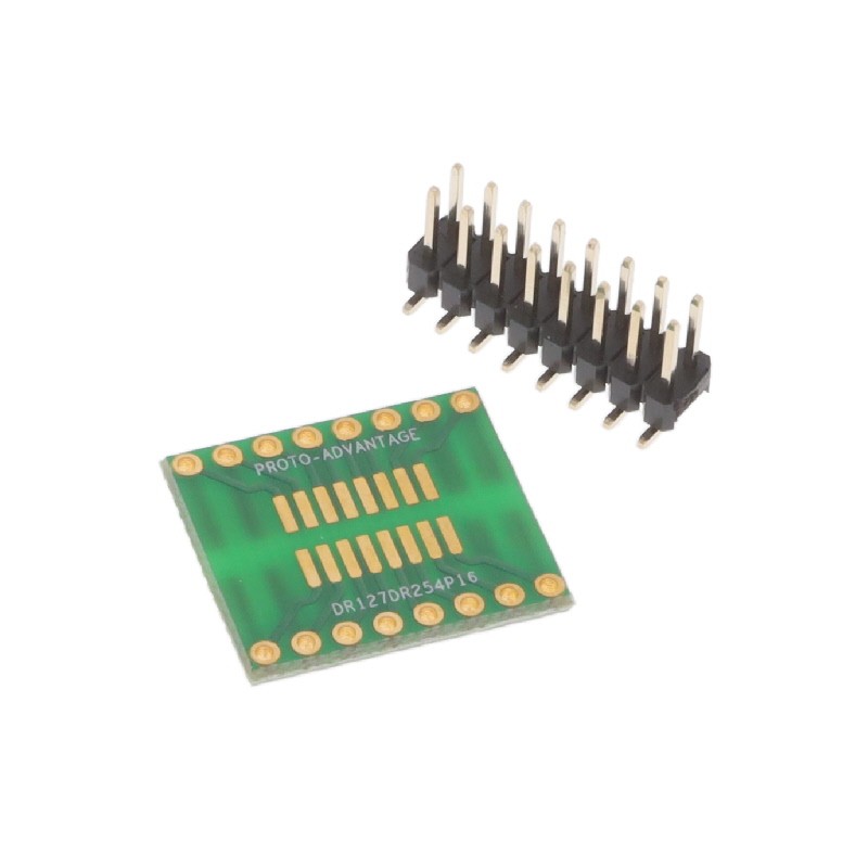 1 pcs : DR127DR254P16 - DUAL ROW 1.27MM PITCH 16-PIN TO