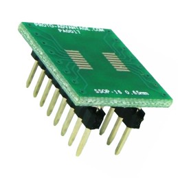 1 pcs : PA0017 - SSOP-16 TO DIP-16 SMT ADAPTER