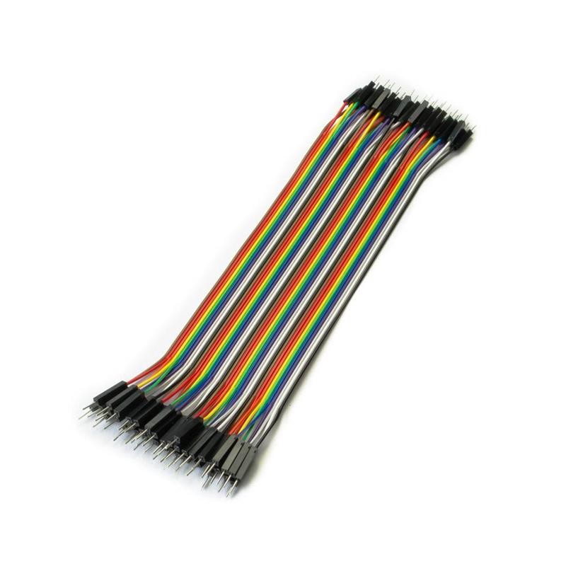 1 pcs : ZW-MM-20 - ZIPWIRE MALE-TO-MALE, 20CM, 40 U