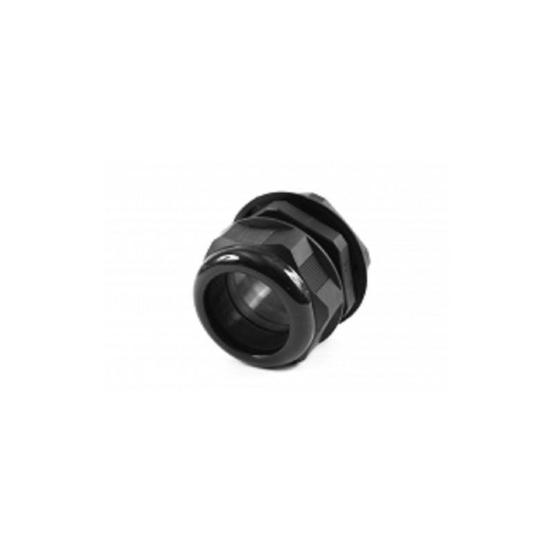 1 pcs - Hammond 1427NCG Series Black Nylon Cable Gland, PG48 Thread, 37mm Min, 44mm Max, IP68