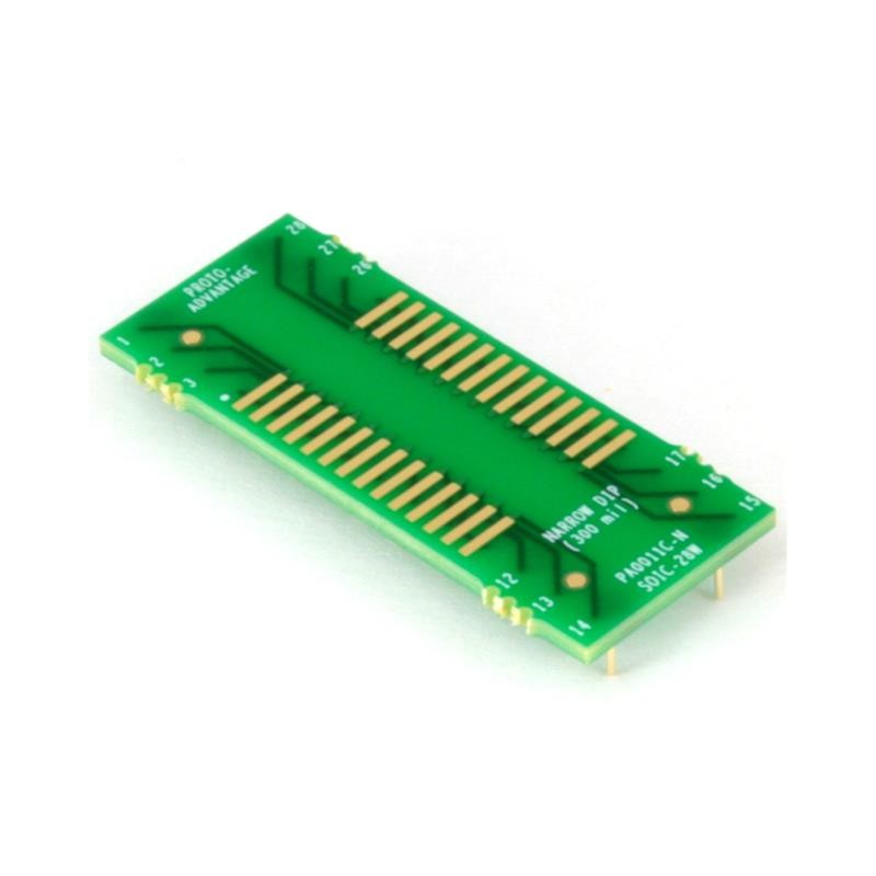 1 pcs : PA0011C-N - SOIC-28 TO DIP-28 NARROW SMT ADA