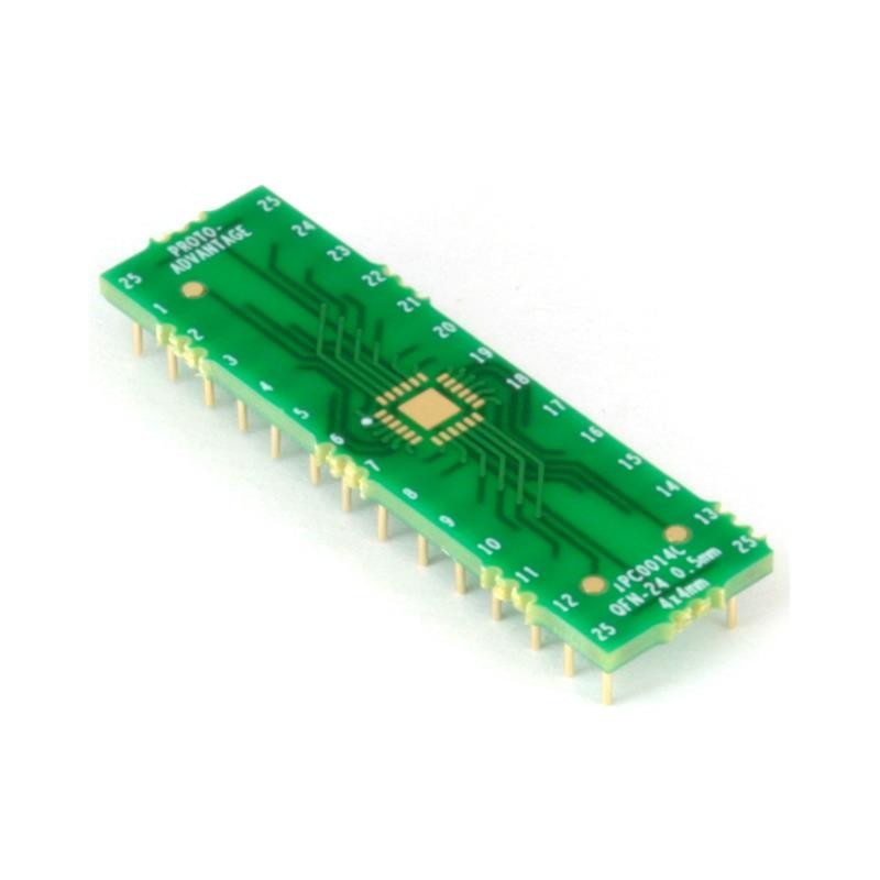 1 pcs : IPC0014C - QFN-24 TO DIP-28 SMT ADAPTER (0.