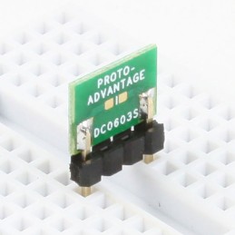 1 pcs : DC0603S-10X - 10PC DISCRETE 0603 TO 300MIL TH