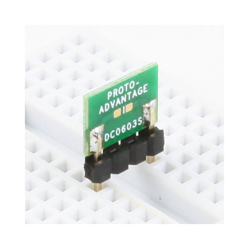 1 pcs : DC0603S-10X - 10PC DISCRETE 0603 TO 300MIL TH