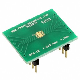 1 pcs : IPC0070 - DFN-12 TO DIP-16 SMT ADAPTER