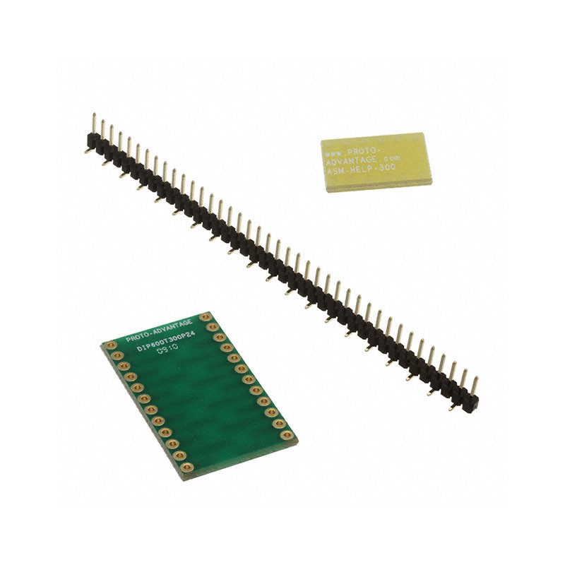 1 pcs : DIP600T300P24 - DIP-24 (0.6' BODY) TO DIP-24 (0.