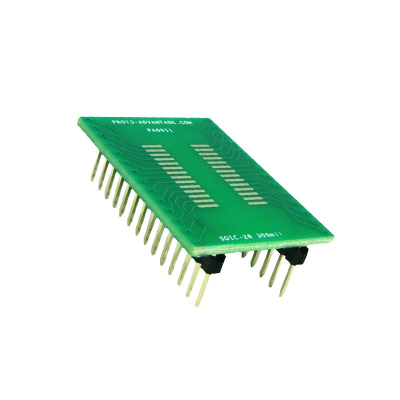 1 pcs : PA0011 - SOIC-28 TO DIP-28 SMT ADAPTER