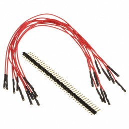 1 pcs : 920-0186-01 - QTY. 10 9' RED FEMALE JUMPERS AN