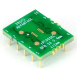 1 pcs : IPC0088C - DFN-10 TO DIP-10 SMT ADAPTER (0.