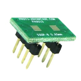 1 pcs : PA0015 - SSOP-8 TO DIP-8 SMT ADAPTER
