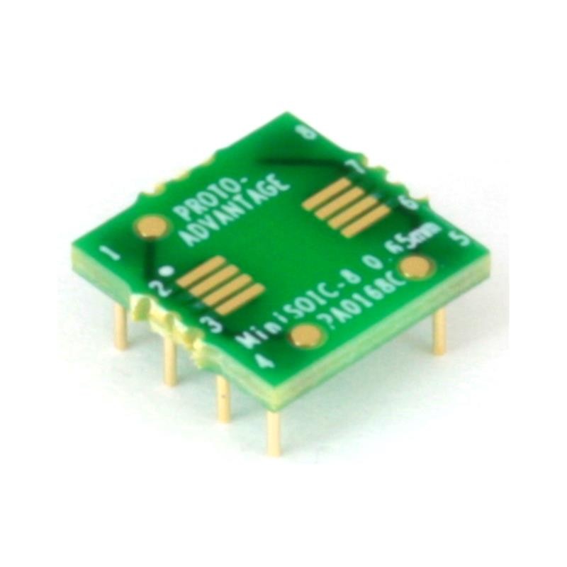 1 pcs : PA0168C - MINI SOIC-8 TO DIP-8 SMT ADAPTER