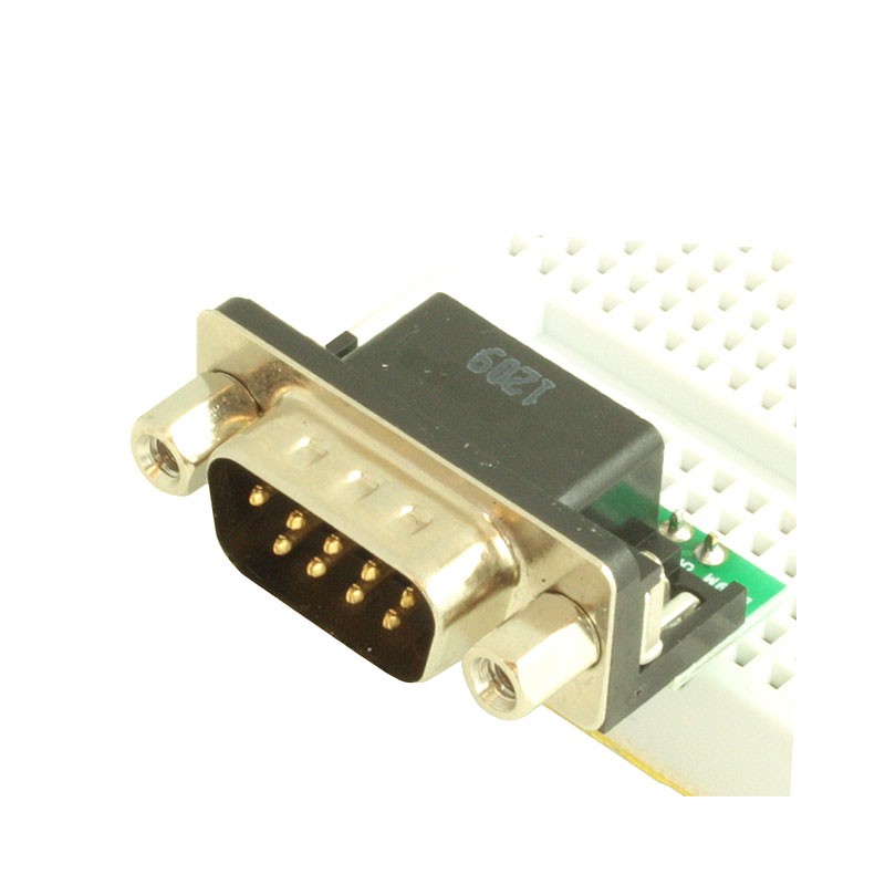 1 pcs : CN0029 - DB9 MALE ADAPTER BOARD