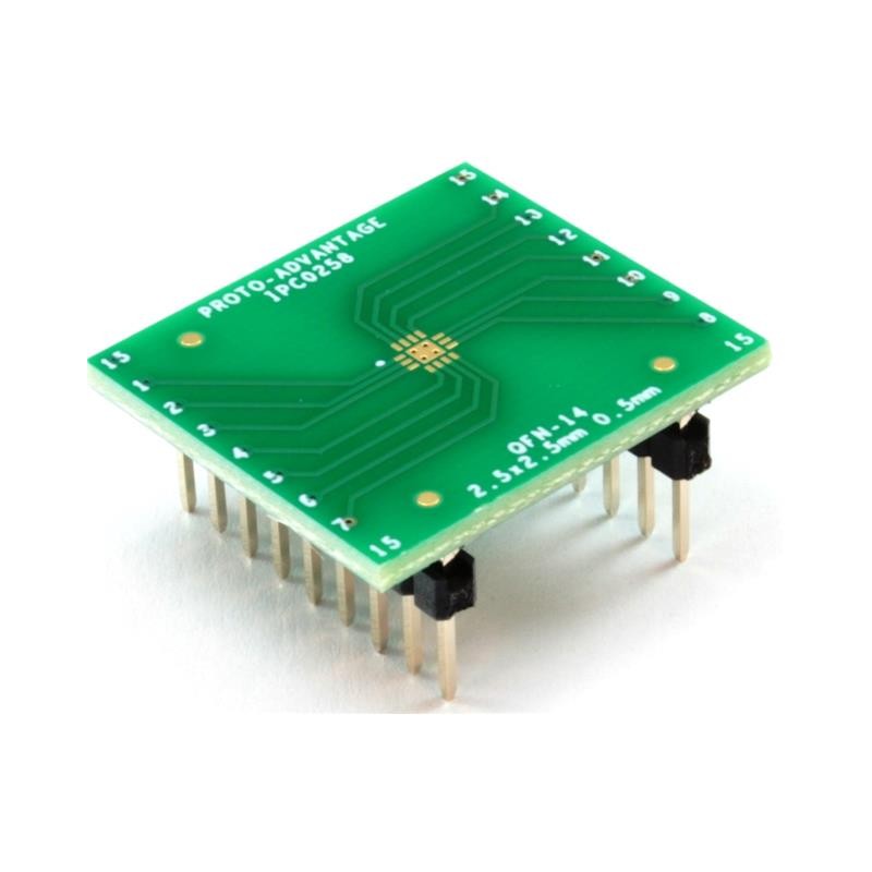 1 pcs : IPC0258 - WQFN-14 (510BR) TO DIP-18 SMT AD