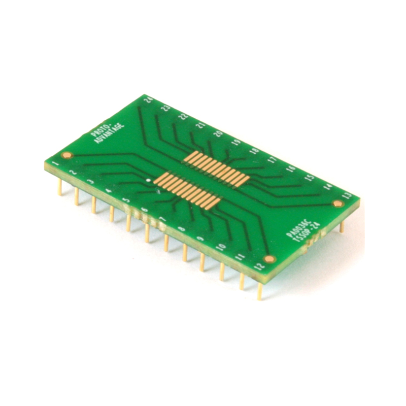 1 pcs : PA0036C - TSSOP-24 TO DIP-24 SMT ADAPTER (