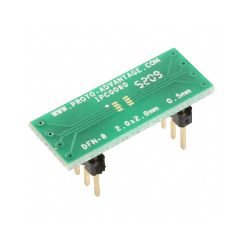 1 pcs : IPC0060 - DFN-8 TO DIP-8 SMT ADAPTER