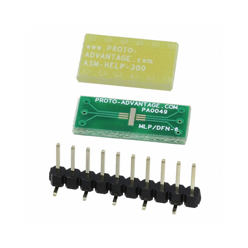 1 pcs : PA0049 - MLP/DFN-6 TO DIP-6 SMT ADAPTER