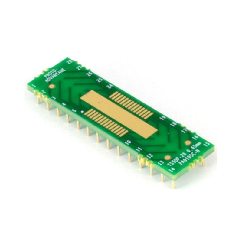 1 pcs : PA0195C-N - TSSOP-28-EXP-PAD TO DIP-28 NARRO