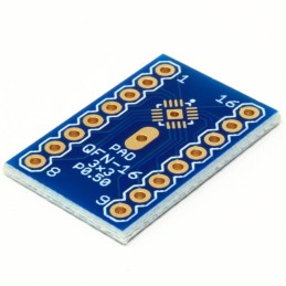 1 pcs : DA-QFN16-3X3P50 - QFN-16 TO DIP ADAPTER