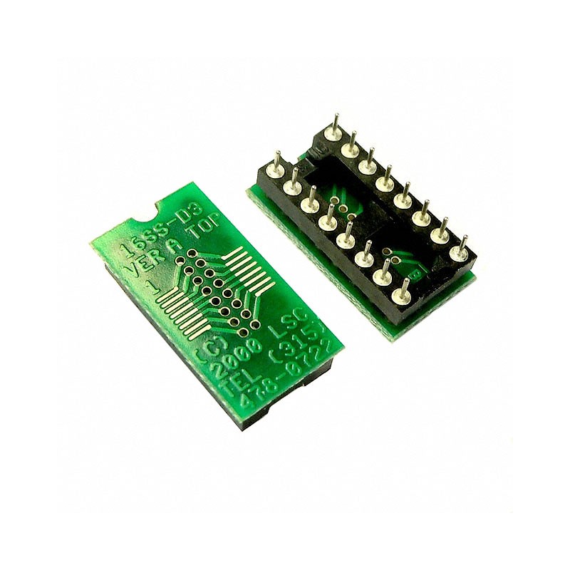1 pcs : PA-SSD3SM18-16 - SOCKET ADAPTER SSOP TO 16DIP