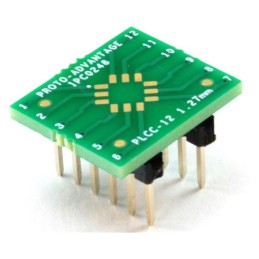 1 pcs : IPC0248 - PLCC-12 TO DIP-12 SMT ADAPTER (1