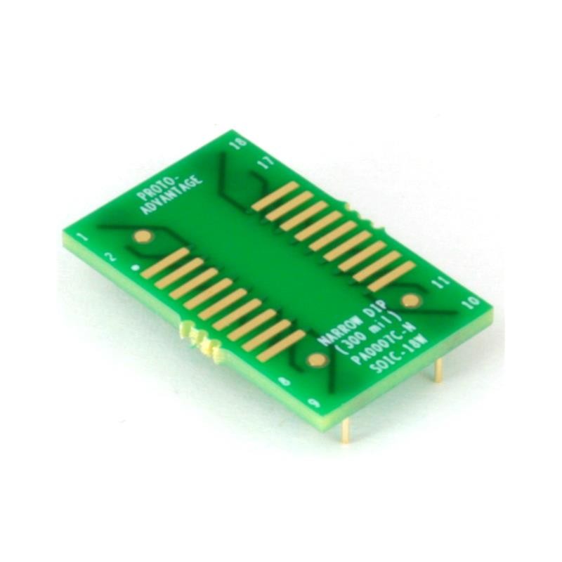1 pcs : PA0007C-N - SOIC-18 TO DIP-18 NARROW SMT ADA