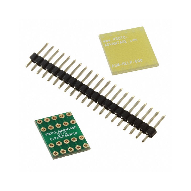 1 pcs : DIP300T600P10 - DIP-10 (0.3' BODY) TO DIP-10 (0.