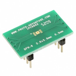 1 pcs : IPC0062 - DFN-8 TO DIP-12 SMT ADAPTER