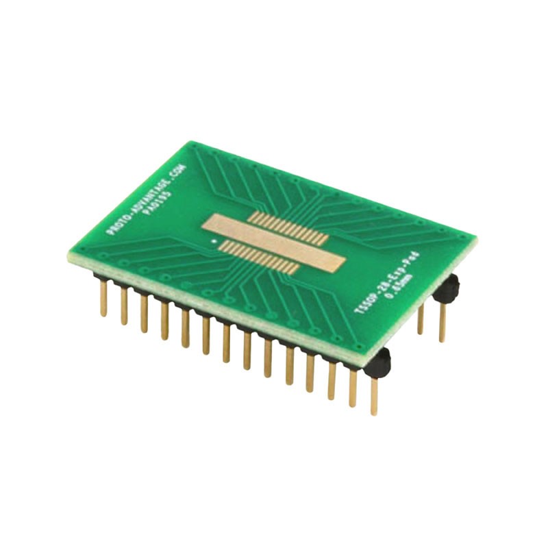 1 pcs : PA0195 - TSSOP-28-EXP-PAD TO DIP-28 SMT