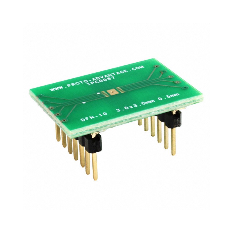 1 pcs : IPC0067 - DFN-10 TO DIP-14 SMT ADAPTER