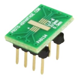 1 pcs : PA0134 - LLP-8 TO DIP-8 SMT ADAPTER