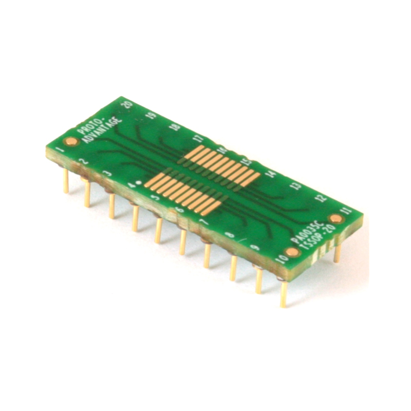 1 pcs : PA0035C - TSSOP-20 TO DIP-20 SMT ADAPTER (