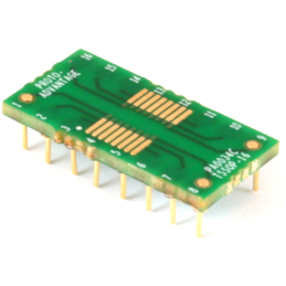 1 pcs : PA0034C - TSSOP-16 TO DIP-16 SMT ADAPTER (