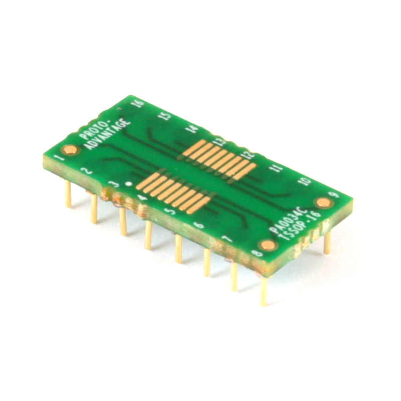 1 pcs : PA0034C - TSSOP-16 TO DIP-16 SMT ADAPTER (