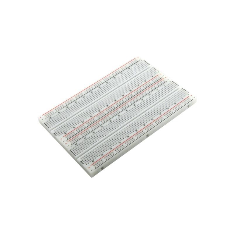 1 pcs : BB1660 - WHITE 1660-POINT BREADBOARD, 8 P