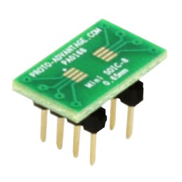 1 pcs : PA0168 - MINI SOIC-8 TO DIP-8 SMT ADAPTER