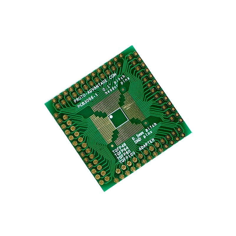 1 pcs : PCB3006-1 - QFP ADAPTER 0.5MM PITCH 48 64 80