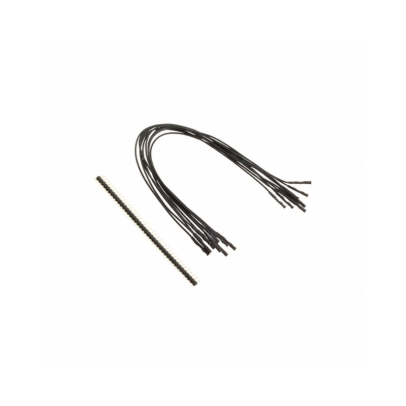 1 pcs : 920-0065-01 - QTY. 10 9' BLACK FEMALE JUMPERS