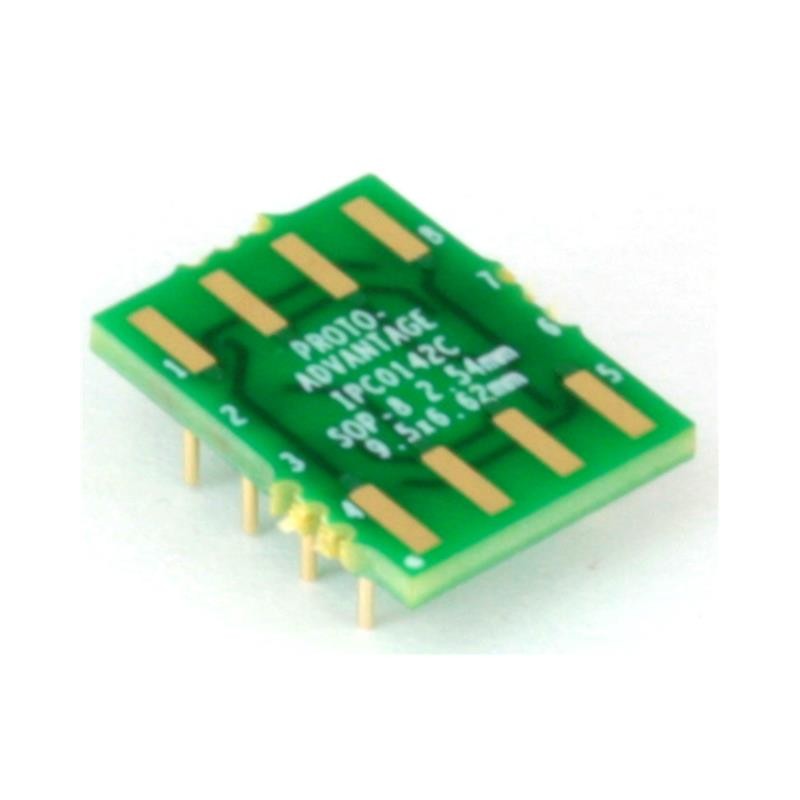 1 pcs : IPC0142C - SOP-8 TO DIP-8 SMT ADAPTER (2.54