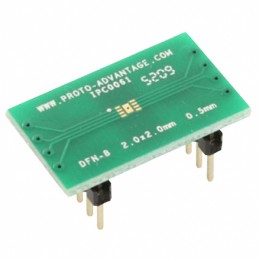 1 pcs : IPC0061 - DFN-8 TO DIP-12 SMT ADAPTER