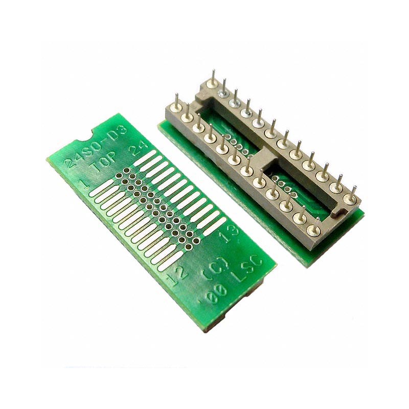 1 pcs : PA-SOD3SM18-24 - SOCKET ADAPTER SOIC TO 24DIP