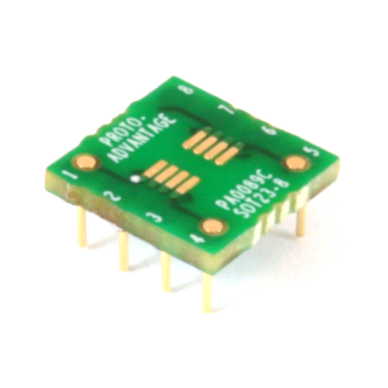 1 pcs : PA0089C - SOT23-8/TSOT-8 TO DIP-8 SMT ADAP