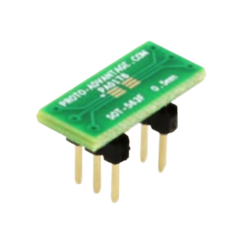 1 pcs : PA0178 - SOT-563F TO DIP-6 SMT ADAPTER