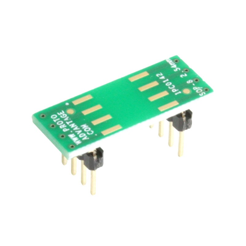 1 pcs : IPC0142 - SOP-8 TO DIP-8 SMT ADAPTER